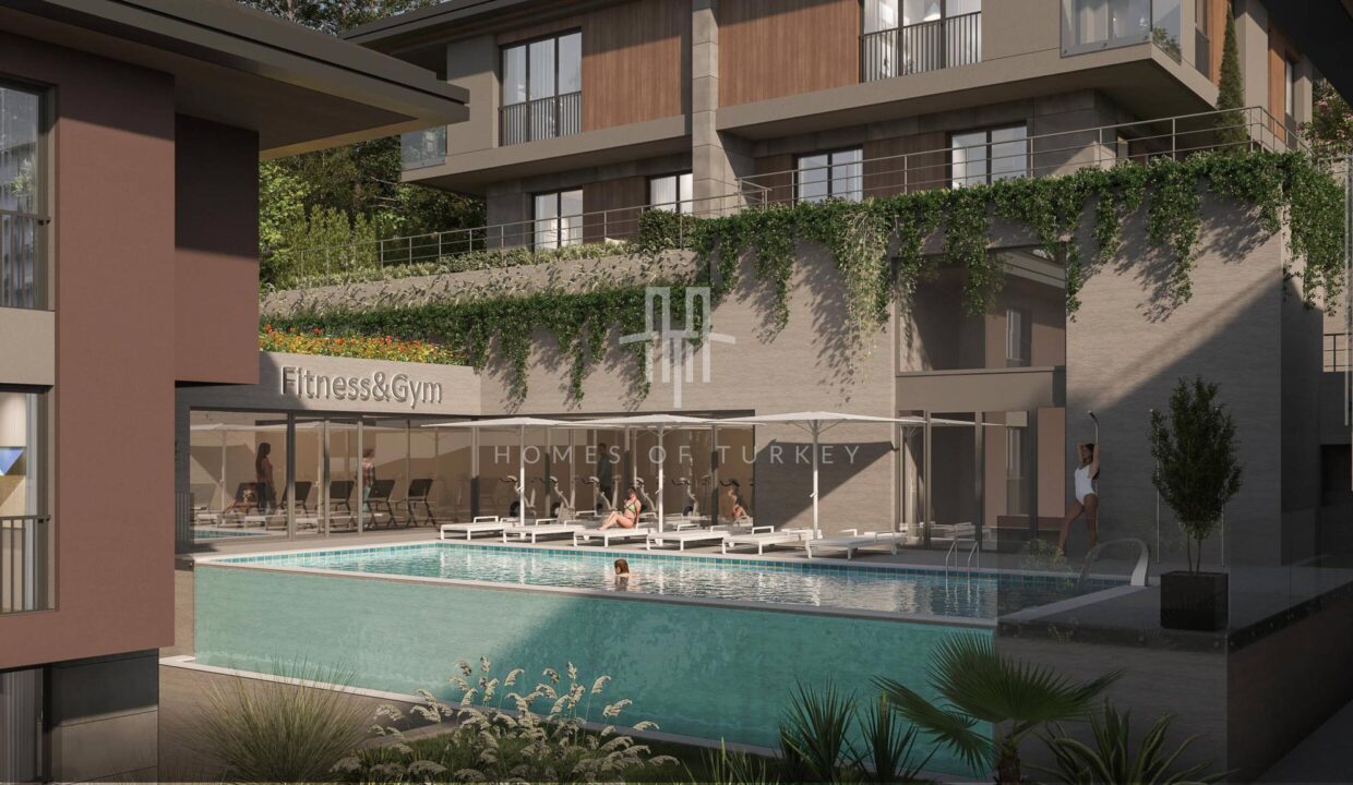 Modern Apartments for Sale Neighboring Nature in Sariyer, Istanbul 7