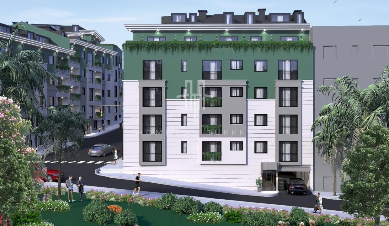 Modern Apartments for Sale in Beyoğlu, 200 Meters from the Golden Horn Coast, Available with Installments! 2,