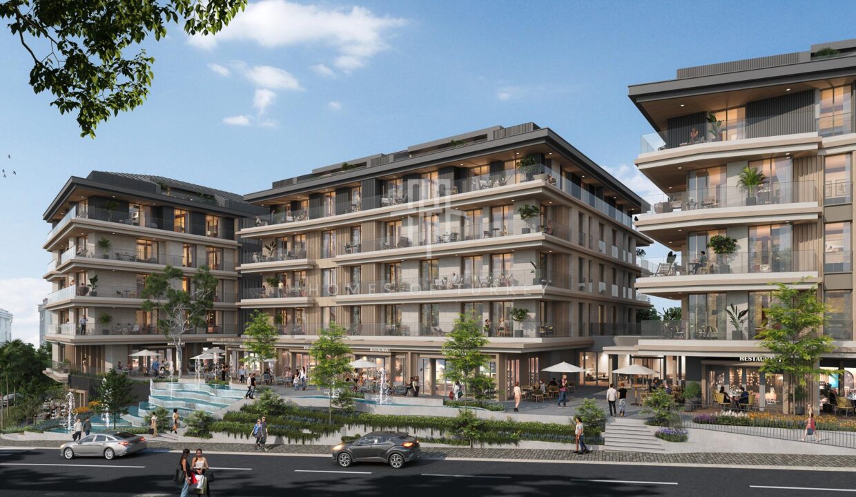 Modern Apartments for Sale in Prestigious Project in Şişli Center, Istanbul 1,