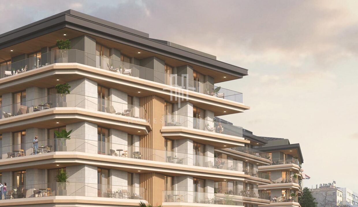 Modern Apartments for Sale in Prestigious Project in Şişli Center, Istanbul 11