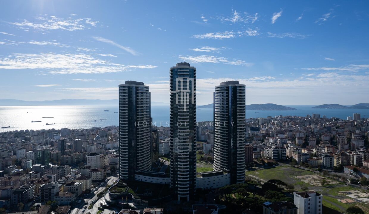 Modern Apartments for Sale with Sea and Island Views in Kartal, Istanbul 2