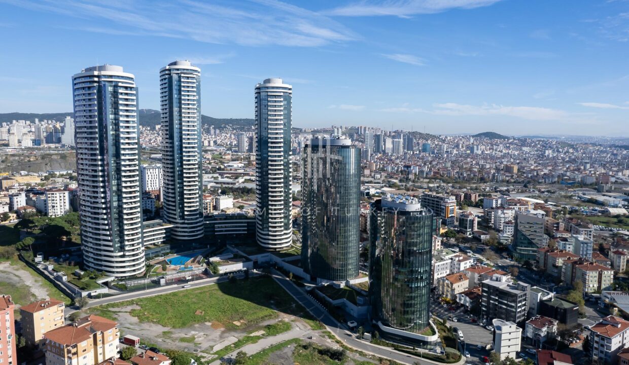Modern Apartments for Sale with Sea and Island Views in Kartal, Istanbul 8