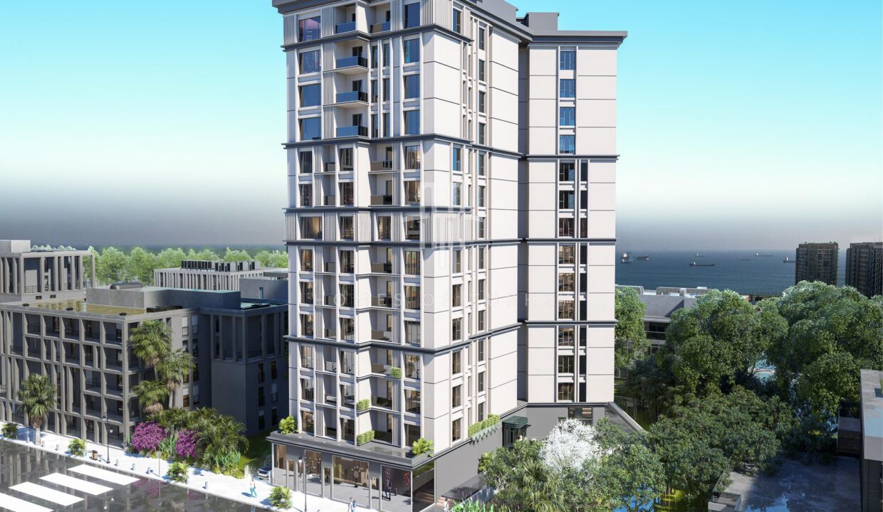 Sea View Apartments in Zeytinburnu, Near Fişekhane, and Marmaray Station 1