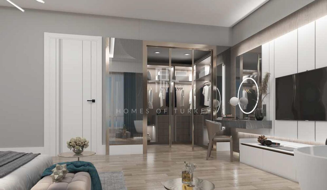 Sea View Apartments in Zeytinburnu, Near Fişekhane, and Marmaray Station 18,