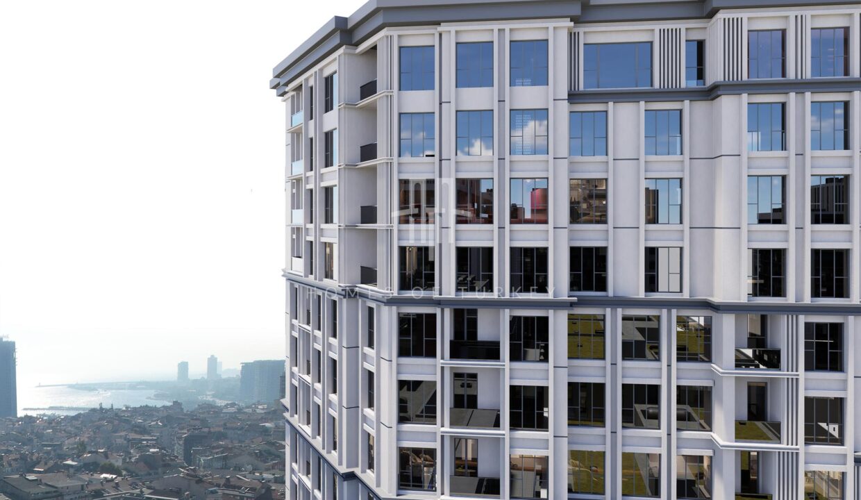 Sea View Apartments in Zeytinburnu, Near Fişekhane, and Marmaray Station 6