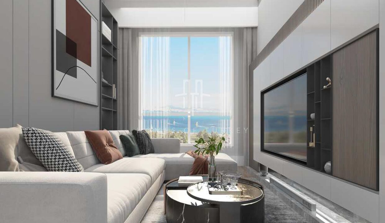 Sea View Apartments in Zeytinburnu, Near Fişekhane, and Marmaray Station 8