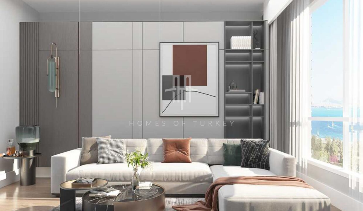 Sea View Apartments in Zeytinburnu, Near Fişekhane, and Marmaray Station 9