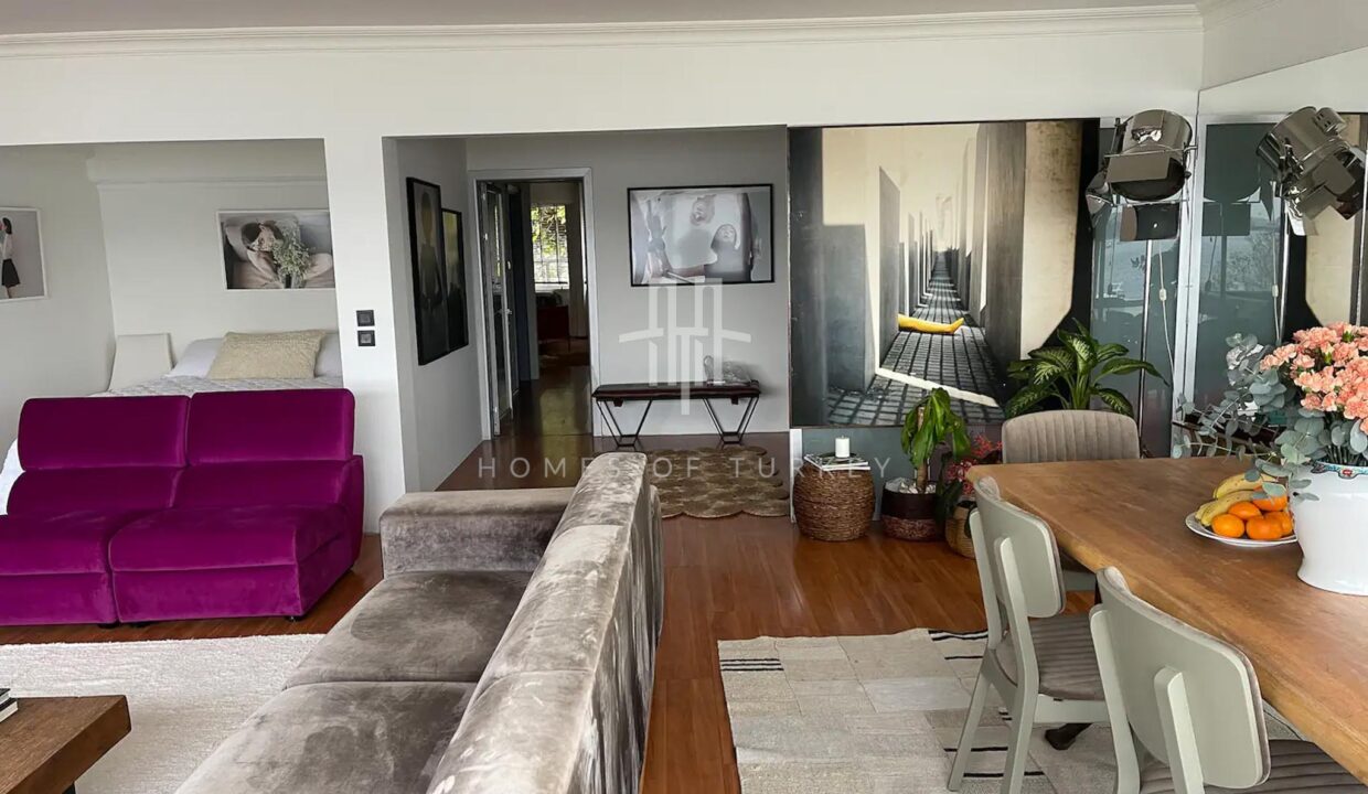 Luxury Fully Furnished Apartment for Sale in Beyoğlu Kabataş with Bosphorus and Sea Views 6