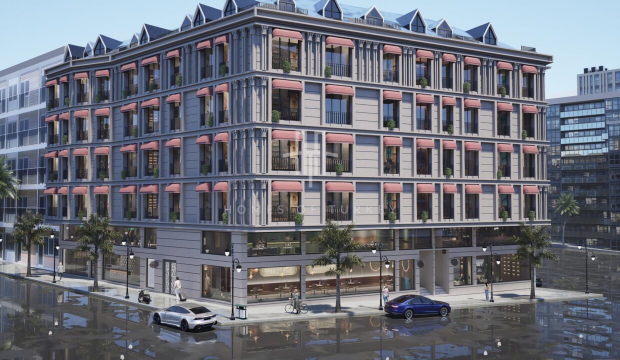 Next to Kağıthane Metro Station, Elite World Hotel Concept Apartments for Sale in Installments 1