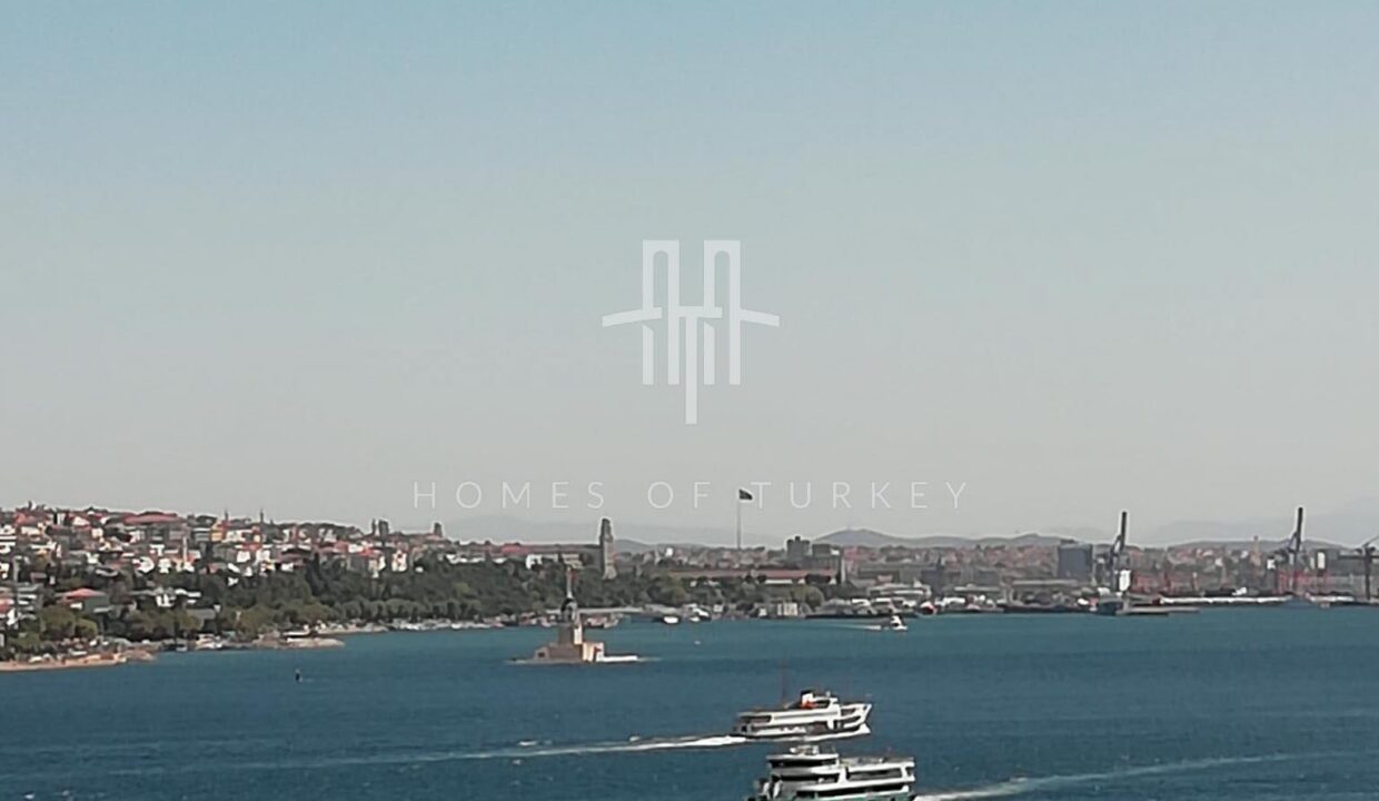 Istanbul,Beyoglu Apartment with Bosphorus View for Sale Renovated by Architects 1