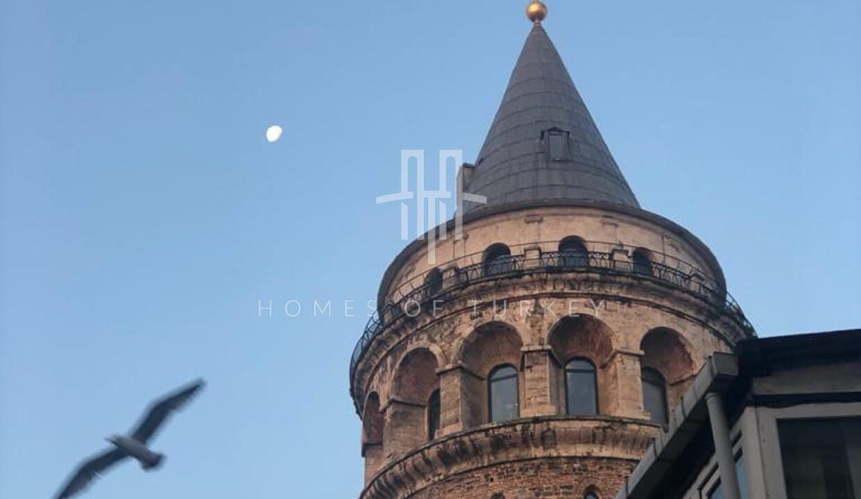 Modern Flat for Sale with Galata Tower View in Beyoglu 17