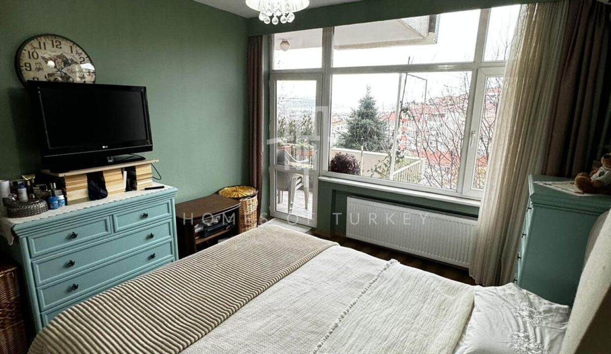Sisli Nisantasi 3+1 Balcony Apartment for Sale with View and Suitable for Citizenship 9