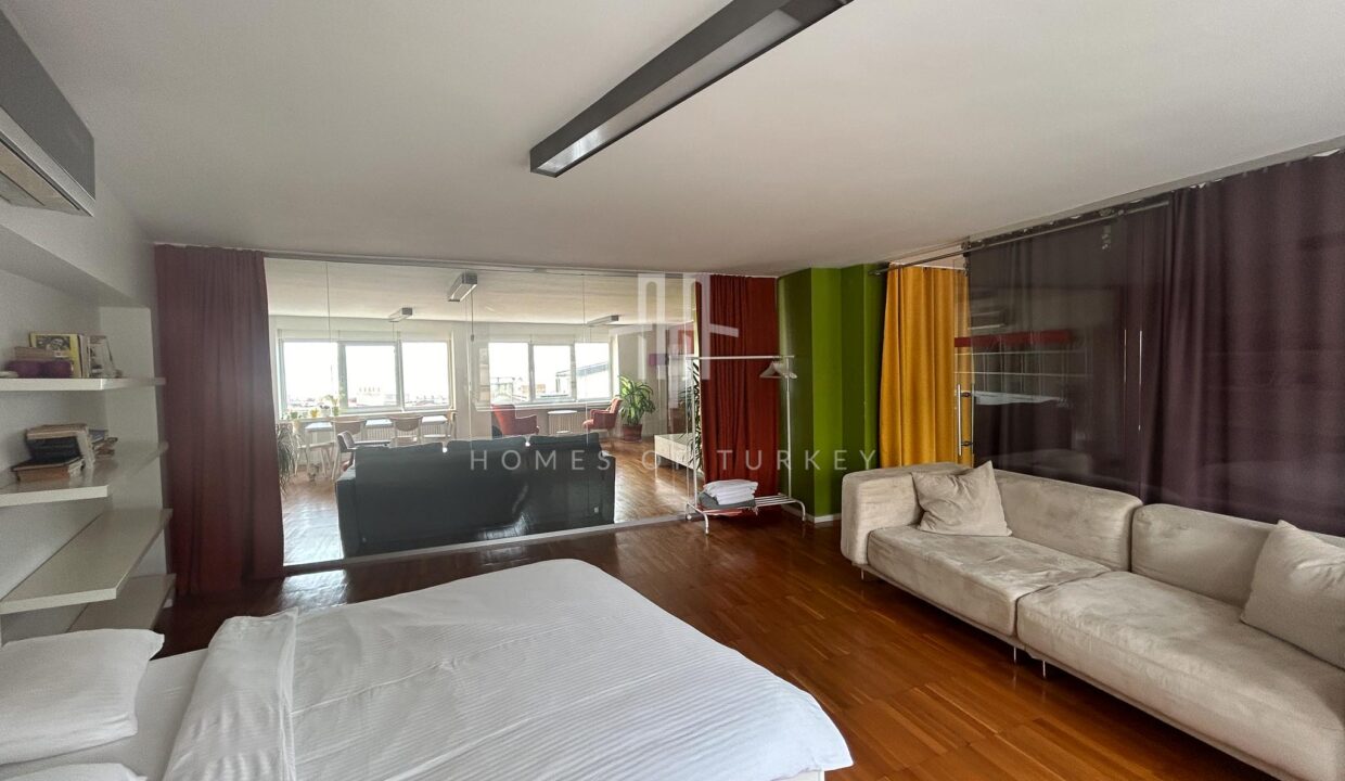 Apartment for Sale in Beyoglu with Galata Tower and Bosphorus View 14