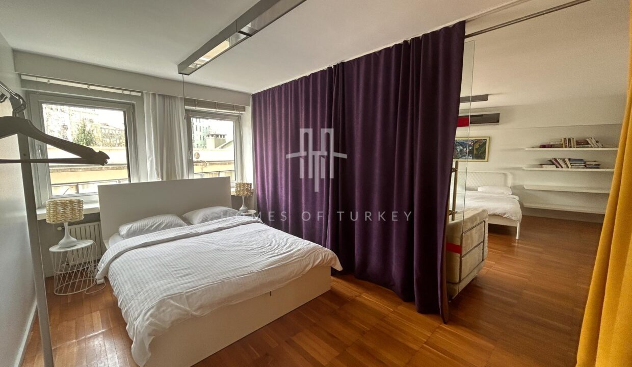 Apartment for Sale in Beyoglu with Galata Tower and Bosphorus View 17