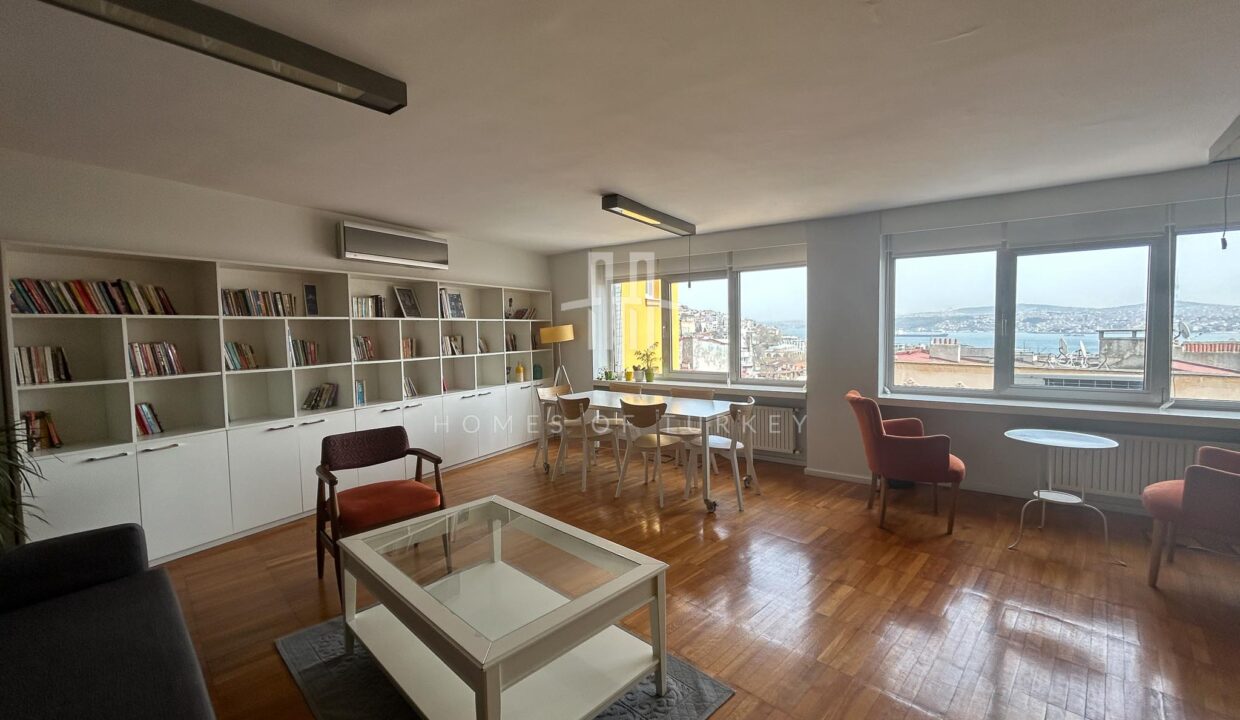 Apartment for Sale in Beyoglu with Galata Tower and Bosphorus View 6