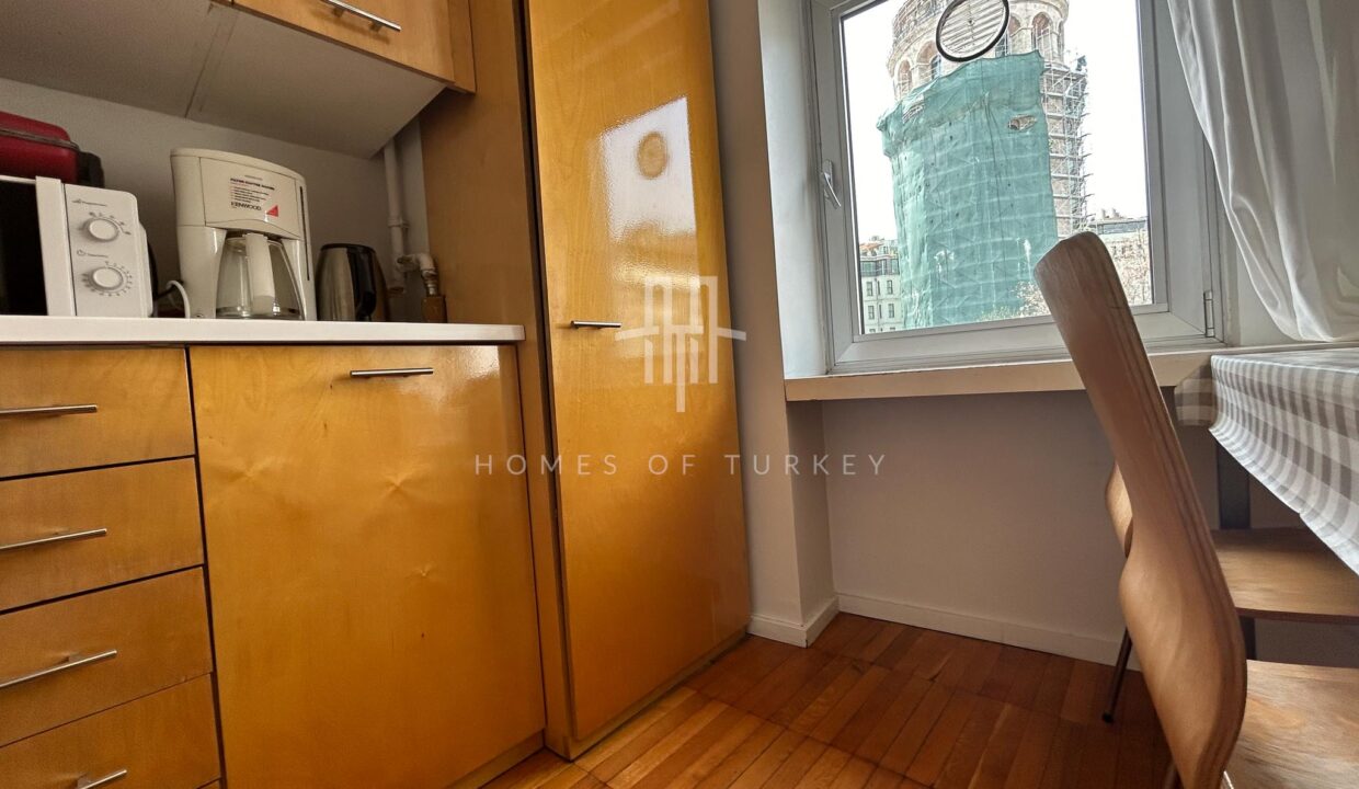 Apartment for Sale in Beyoglu with Galata Tower and Bosphorus View 8,,,,,