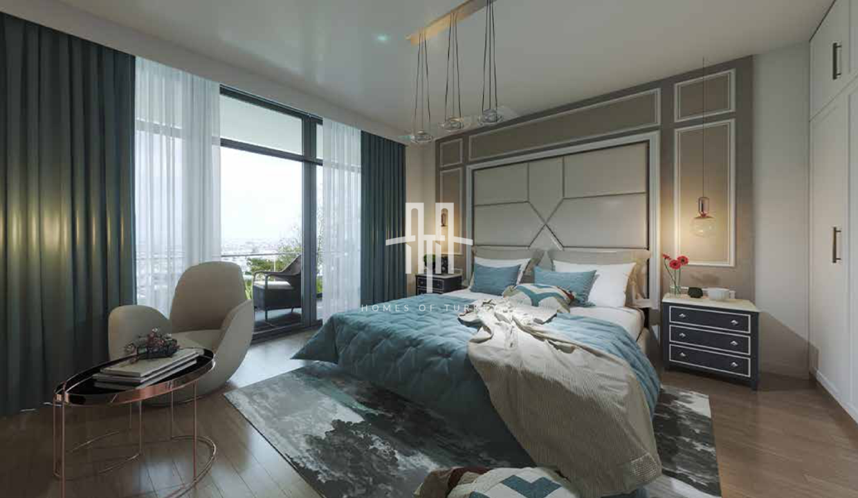 Luxury Villas For Sale In Bahcesehir With Horizontal Architecture In Installments -14