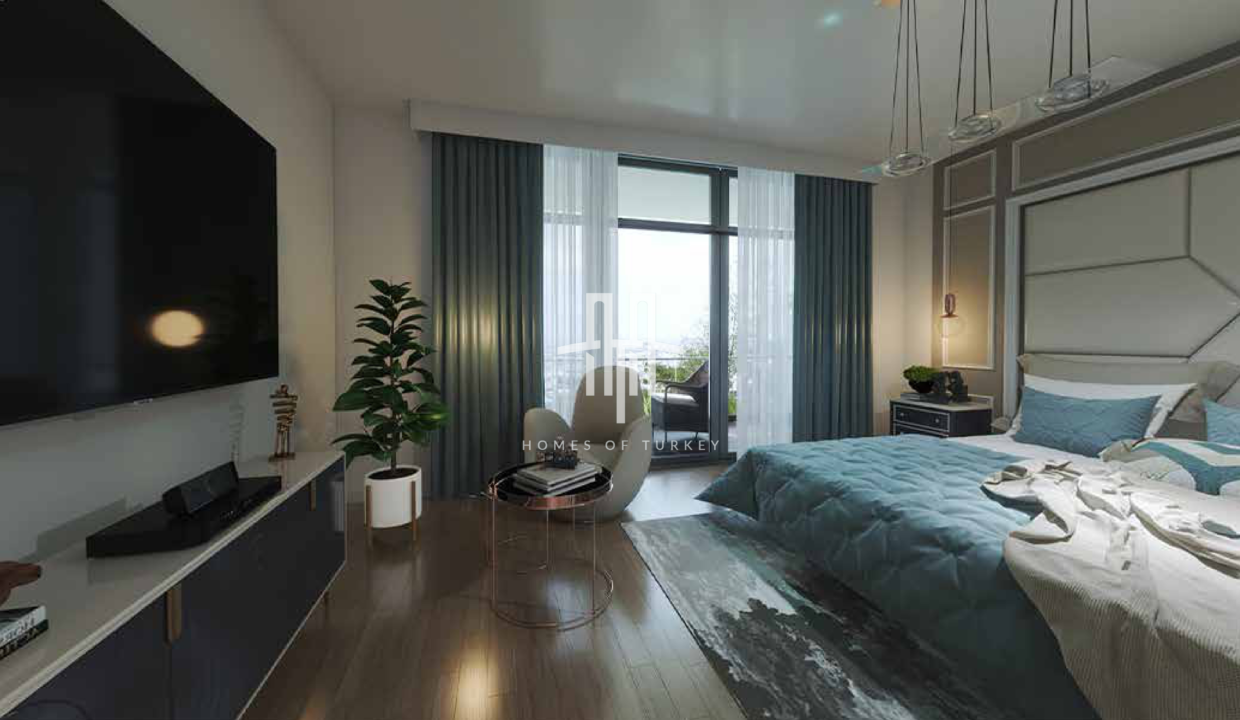 Luxury Villas For Sale In Bahcesehir With Horizontal Architecture In Installments -15