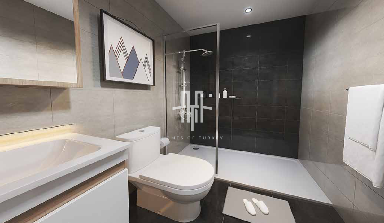 Luxury Villas For Sale In Bahcesehir With Horizontal Architecture In Installments -16