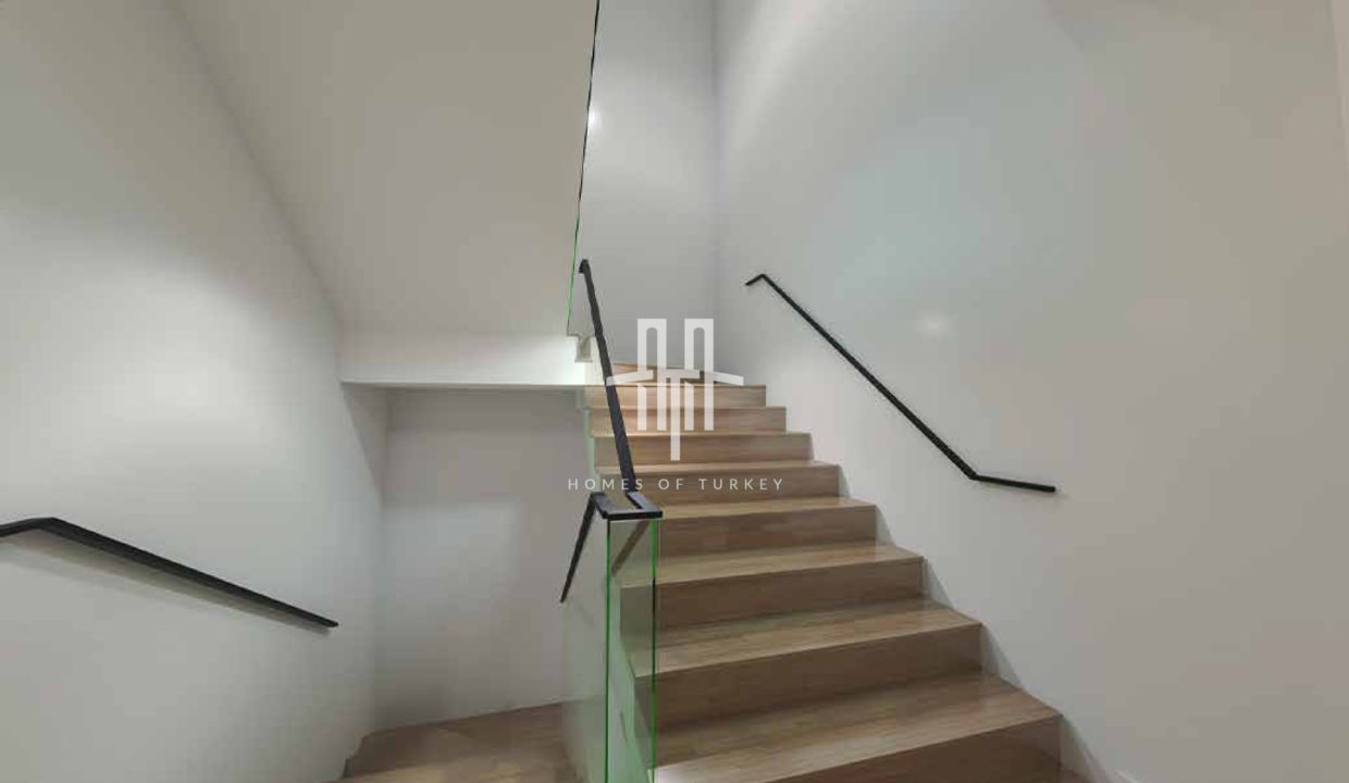 Luxury Villas For Sale In Bahcesehir With Horizontal Architecture In Installments -17