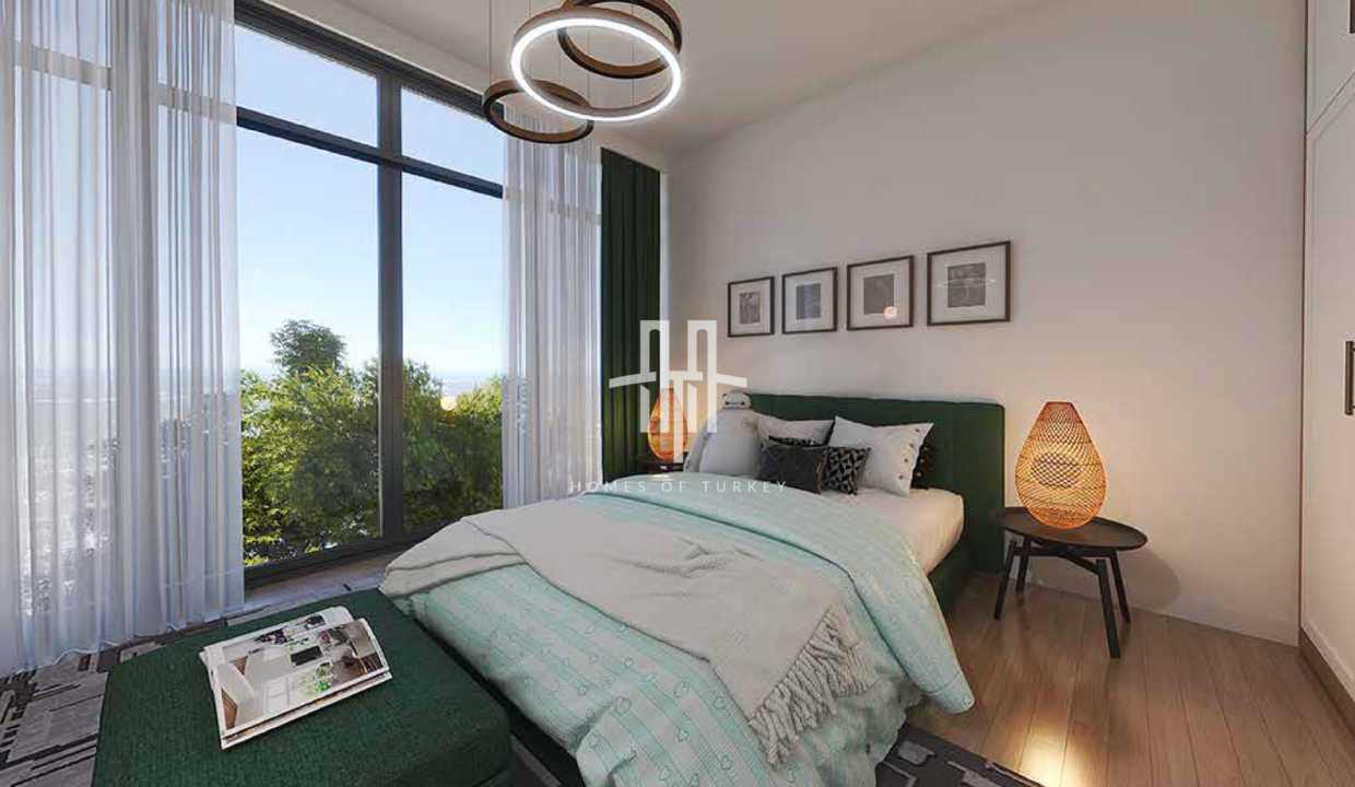 Luxury Villas For Sale In Bahcesehir With Horizontal Architecture In Installments -20