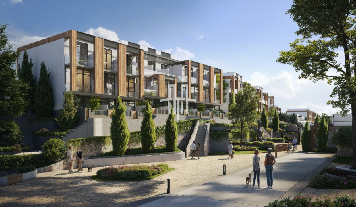 Luxury Villas For Sale In Bahcesehir With Horizontal Architecture In Installments -5