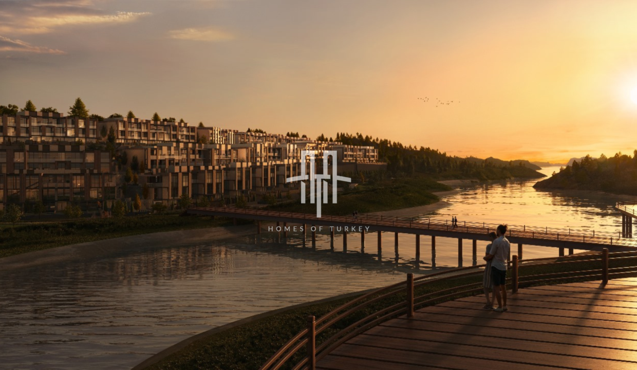 Luxury Villas For Sale In Bahcesehir With Horizontal Architecture In Installments -9