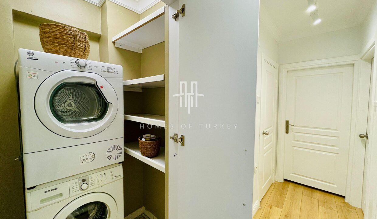 Specially Designed, Fully Furnished, 2+1 Flat for Sale in Şişli, Istanbul 12