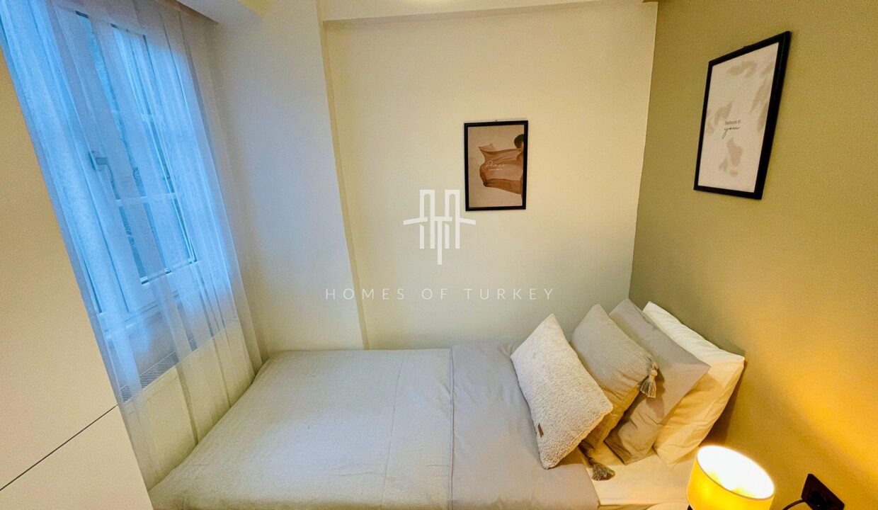 Specially Designed, Fully Furnished, 2+1 Flat for Sale in Şişli, Istanbul 16