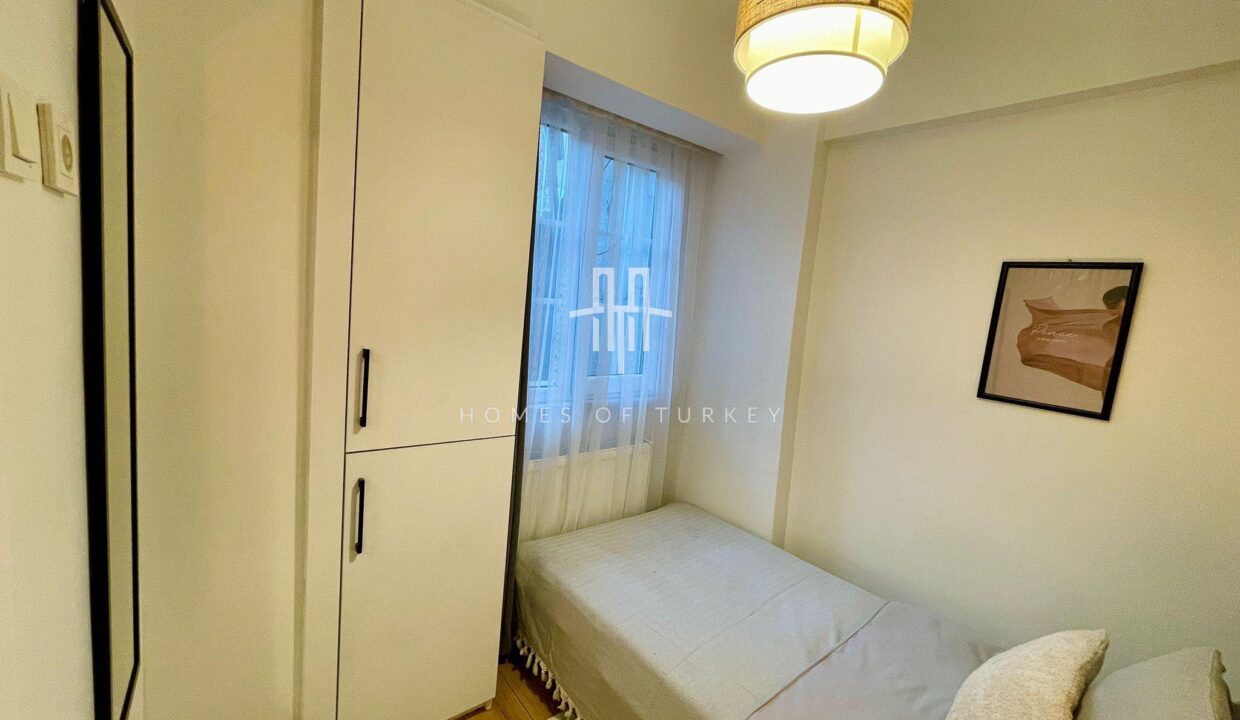 Specially Designed, Fully Furnished, 2+1 Flat for Sale in Şişli, Istanbul 17