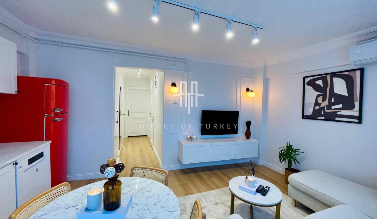 Specially Designed, Fully Furnished, 2+1 Flat for Sale in Şişli, Istanbul 5,