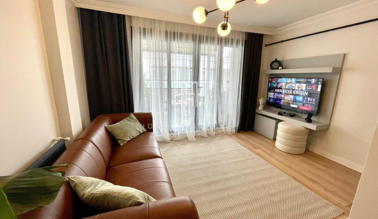 2+1 Fully Furnished Flat for Sale with Private Terrace in the Heart of Istanbul- 1