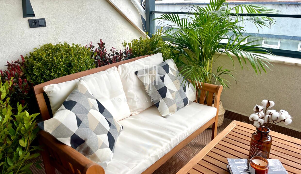 2+1 Fully Furnished Flat for Sale with Private Terrace in the Heart of Istanbul- 9