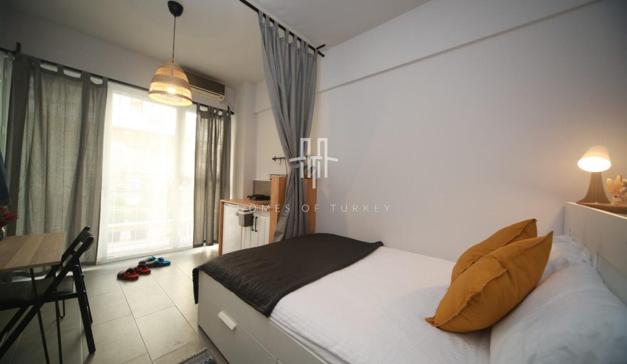 A Furnished Studio Apartment For Sale In The Most Prestigious Location 0f Istanbul Offering Investment Opportunity- 4