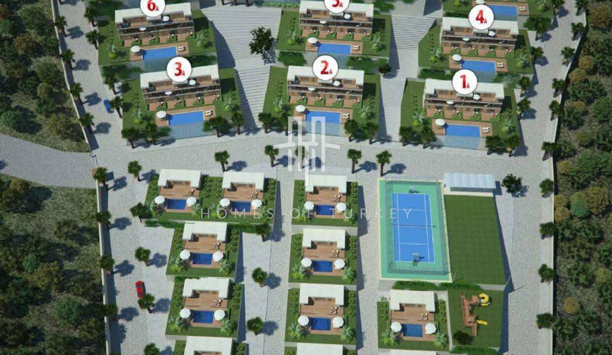 Houses With Luxury Social Facilities And Hotel Concept In Bodrum- 21