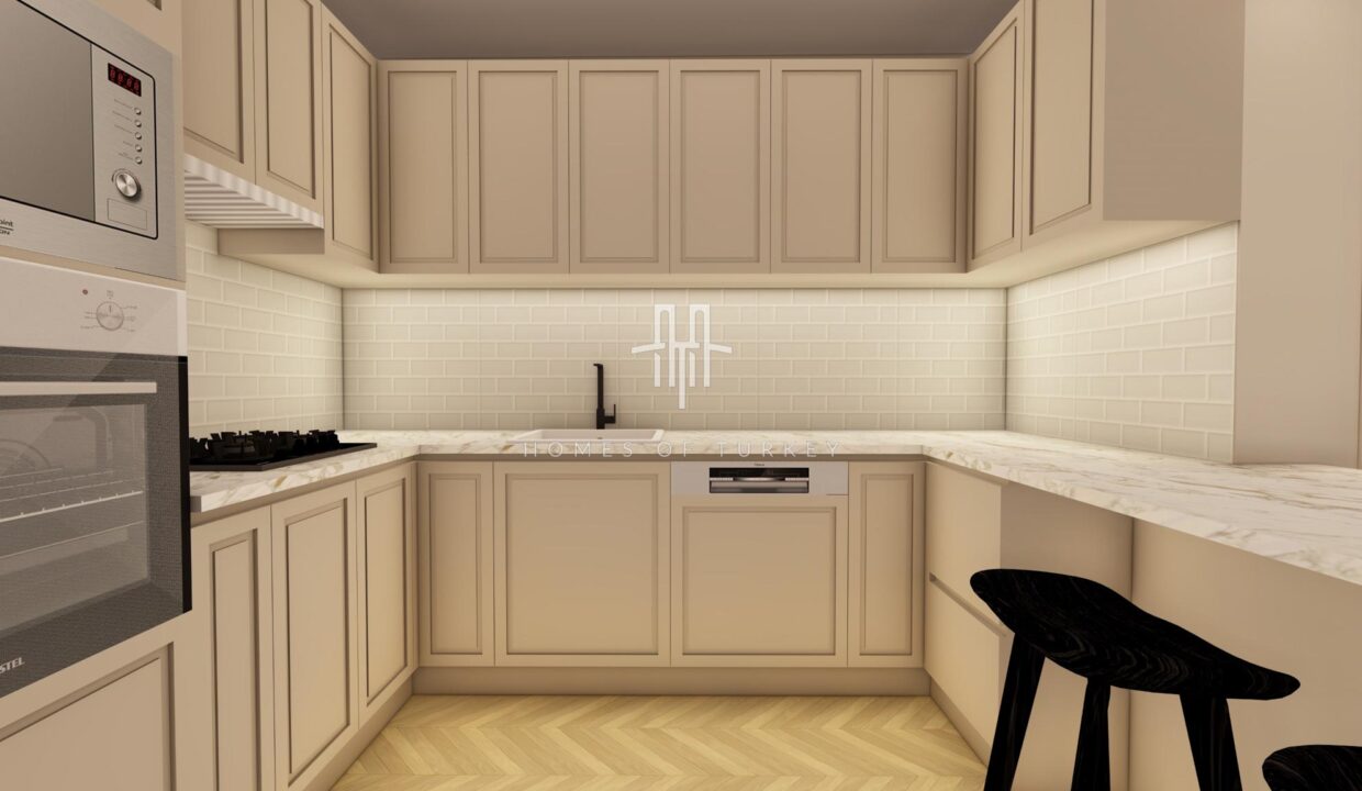 Fully Furnished 2+1 Flat For Sale in Şişli, Istanbul With Garden- 2