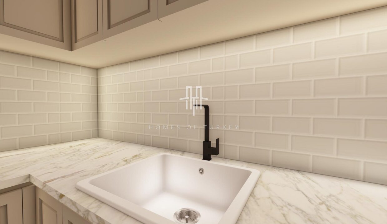 Fully Furnished 2+1 Flat For Sale in Şişli, Istanbul With Garden- 3,