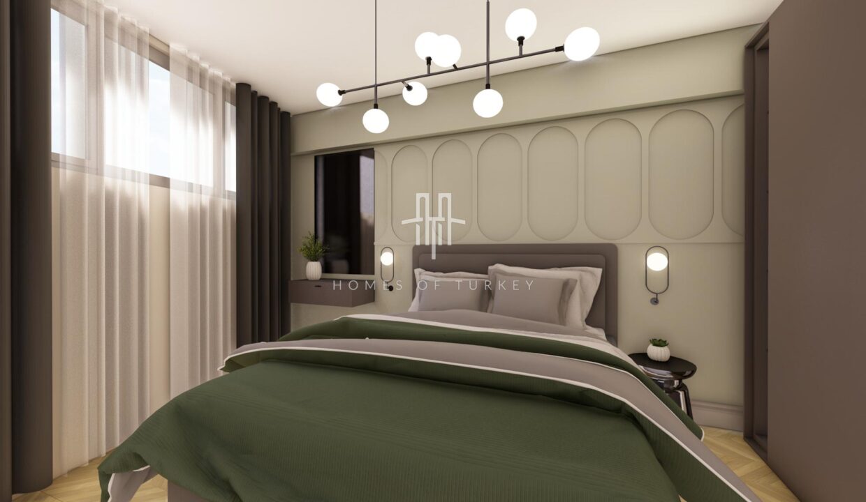 Fully Furnished 2+1 Flat For Sale in Şişli, Istanbul With Garden- 4