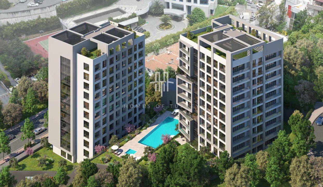 Apartments For Sale In The Citizenship-Friendly Project Located In Beşiktaş The Center Of İstanbul- 1