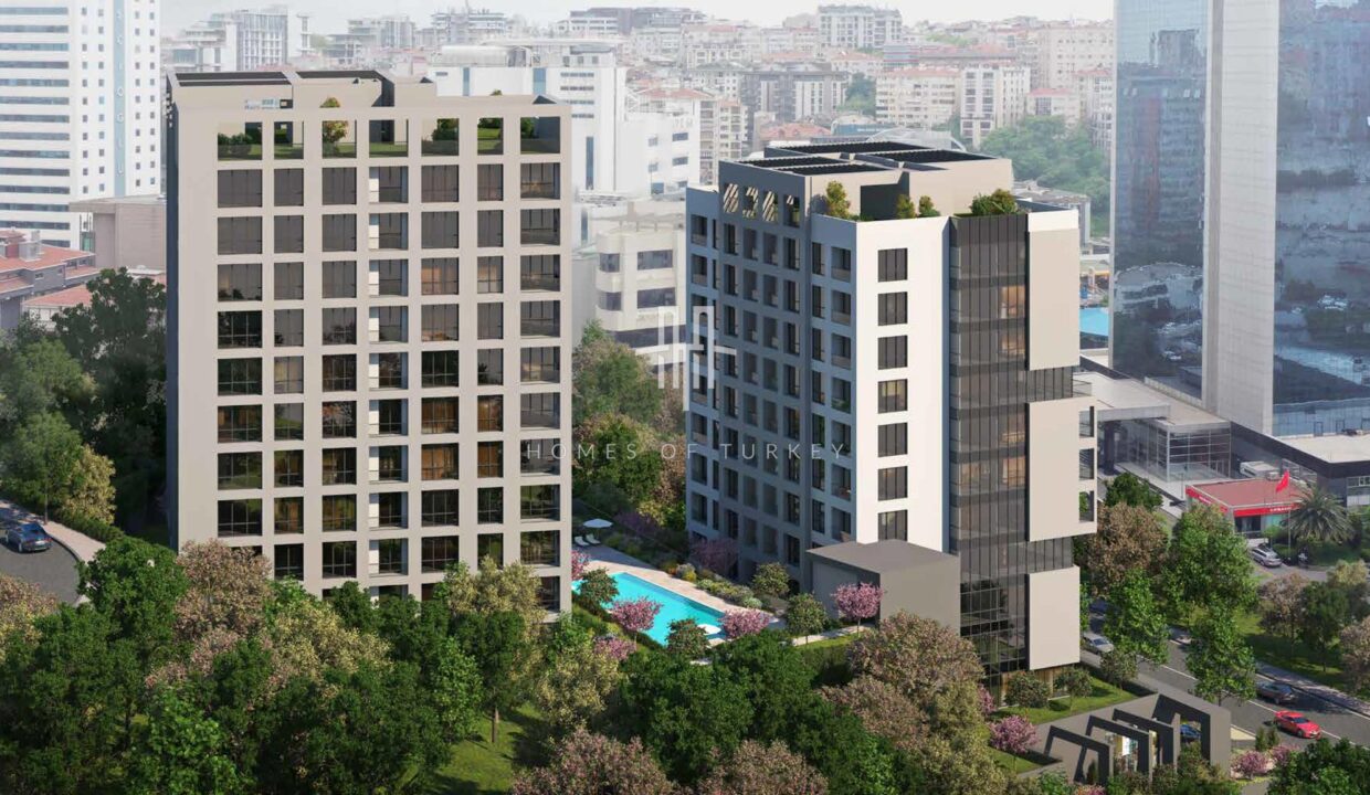Apartments For Sale In The Citizenship-Friendly Project Located In Beşiktaş The Center Of İstanbul- 4