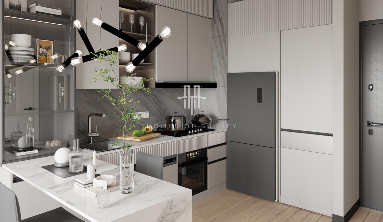 1+1 Flats For Sale in Beşiktaş With a Prestigious Central Location in Istanbul And Eligible For Citizenship- 8
