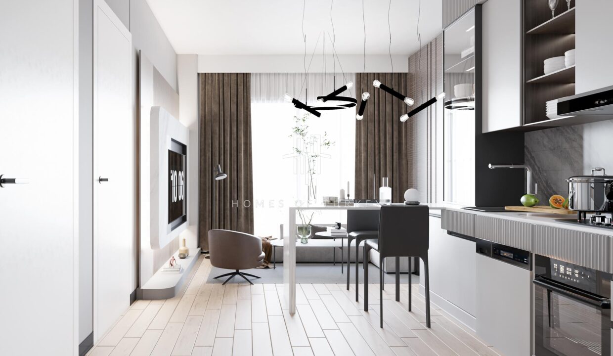 1+1 Flats For Sale in Beşiktaş With a Prestigious Central Location in Istanbul And Eligible For Citizenship- 9