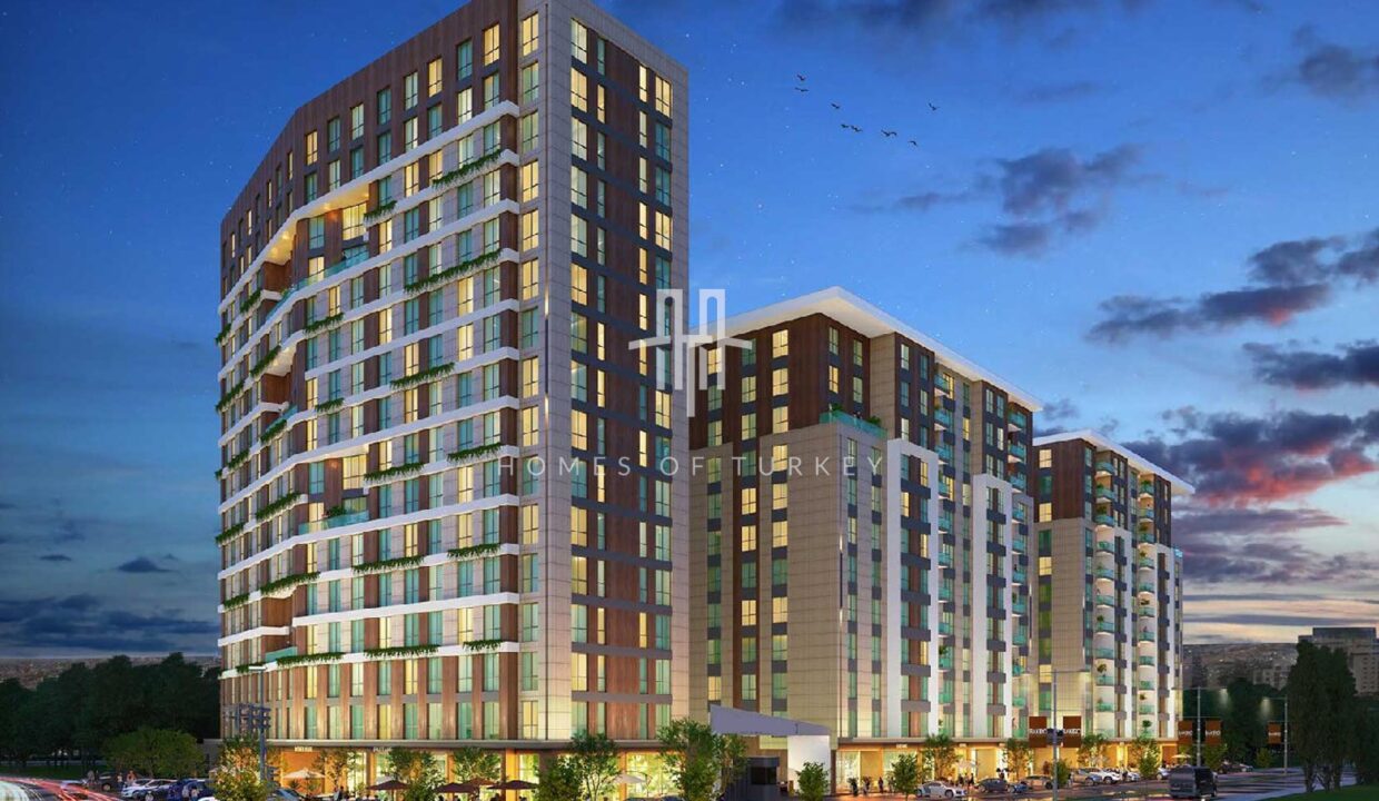 Modern Flats with Rich Facilities in Zeytinburnu 2,