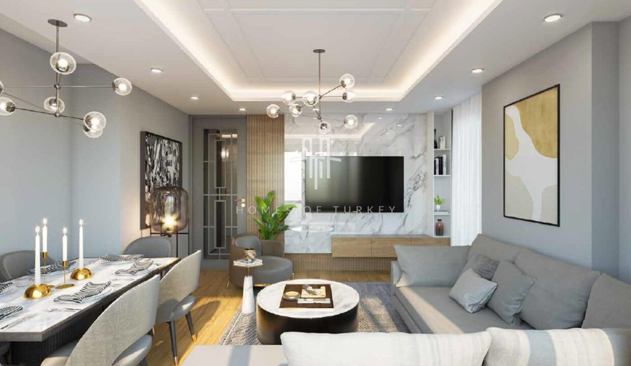 Apartments For Sale in Istanbul in Sarıyer With Installment Plans- 8