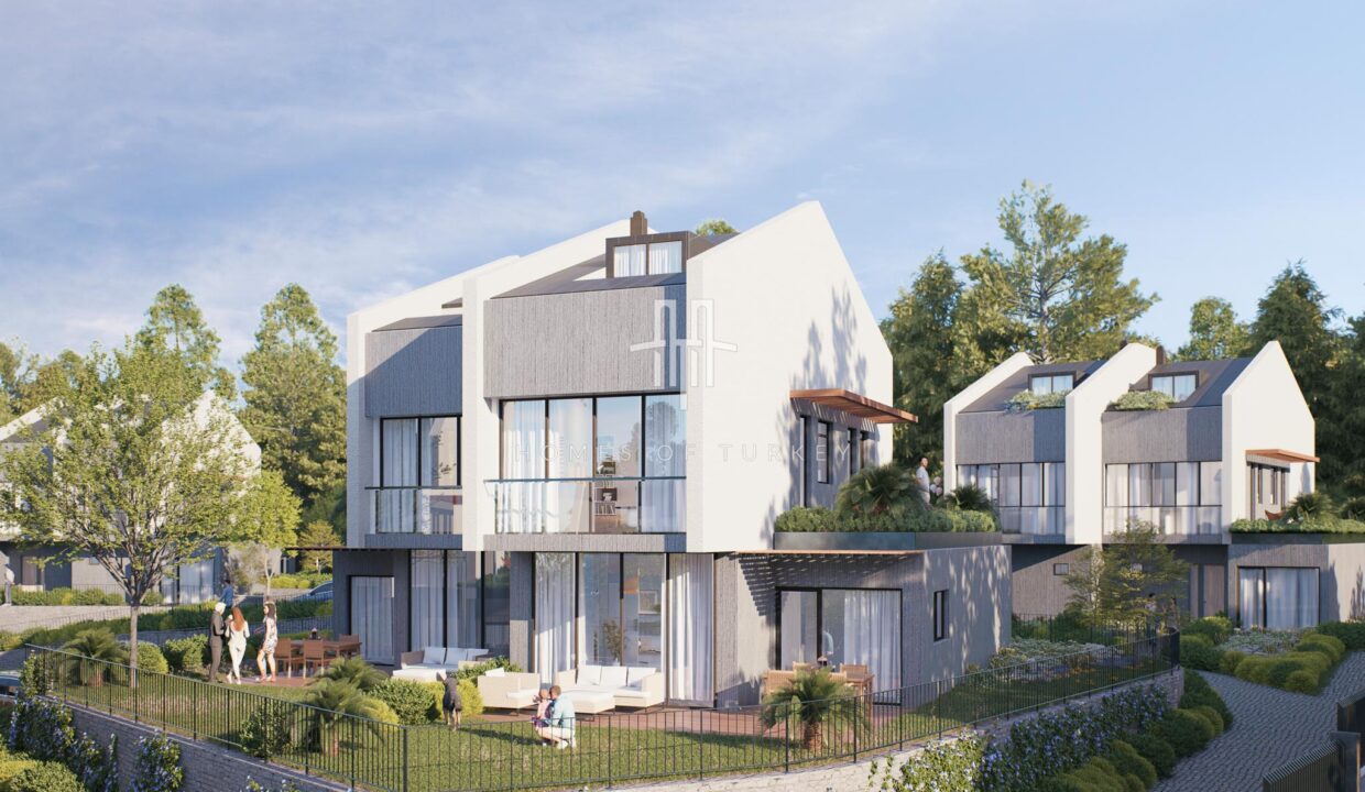 Luxury Villas for Sale in Sarıyer Istanbul Close to the Sea and Belgrade Forest- 6
