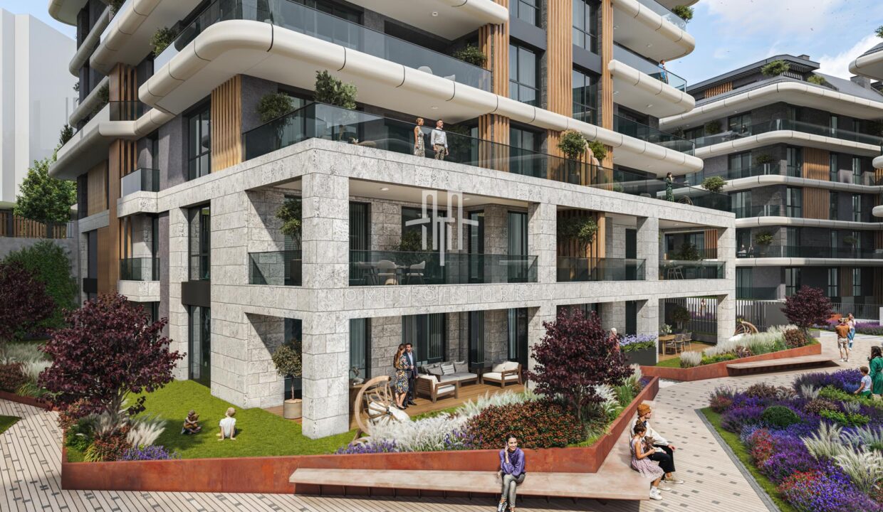 Prestigious And Luxury Apartments For Sale in a Complex in Beşiktaş, Istanbul- 11