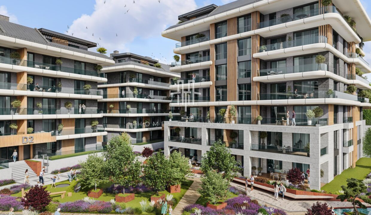 Prestigious And Luxury Apartments For Sale in a Complex in Beşiktaş, Istanbul- 14