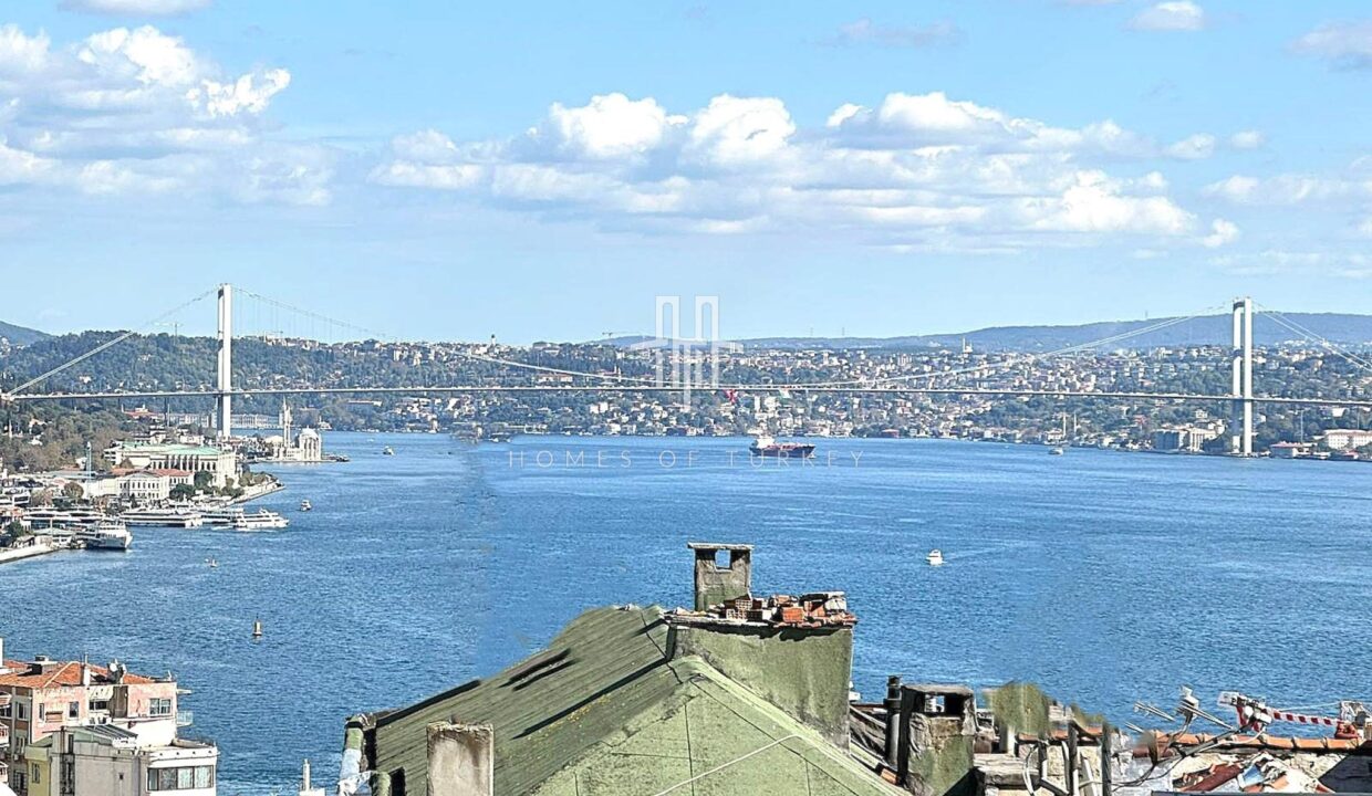 3+1 Apartment For Sale With Bosphorus Views And Eligible For Citizenship In The Heart Of Istanbul- 1