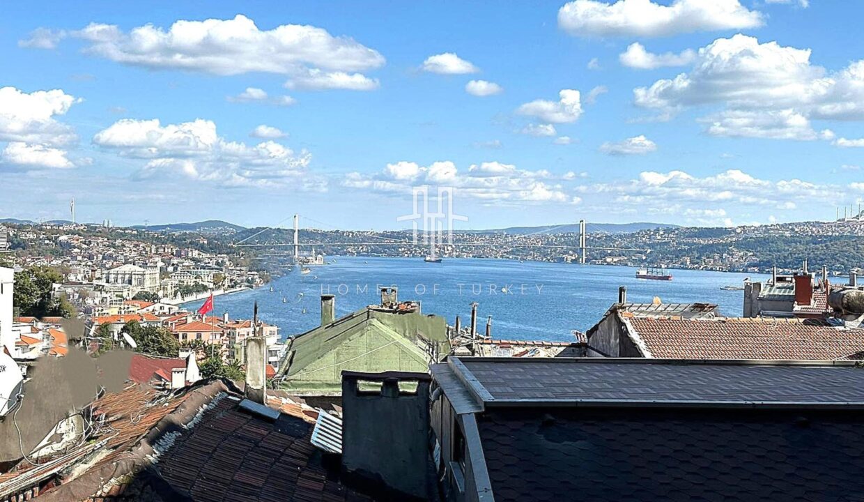 3+1 Apartment For Sale With Bosphorus Views And Eligible For Citizenship In The Heart Of Istanbul- 2,,