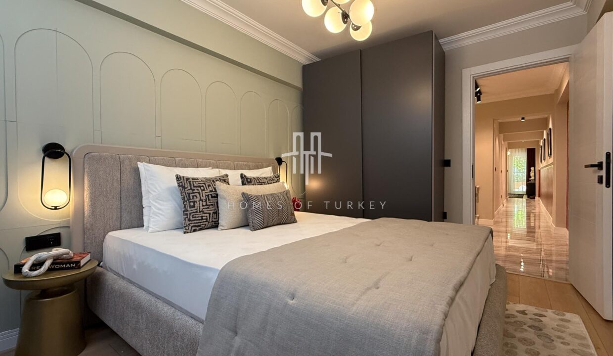 Fully Furnished 2+1 Apartment With Large Garden For Sale In Şişli In Istanbul- 8